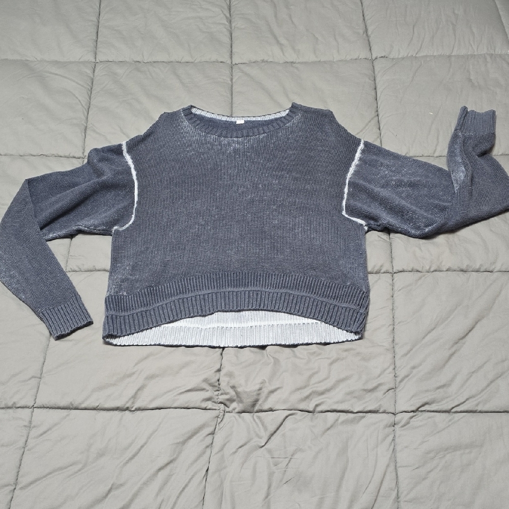lululemon athletica Charcoal Gray Women's Sweater